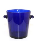 Dark blue champagne bucket 20.3x20.3x21.2cm