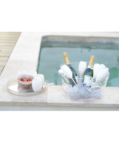 Square Magnum champagne bucket 43x35.4x20.3cm