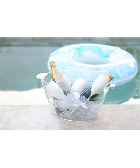 Oval champagne bucket 46.8x27.5x22.8cm