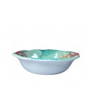 Coral melamine soup plate 20x20x5.5cm