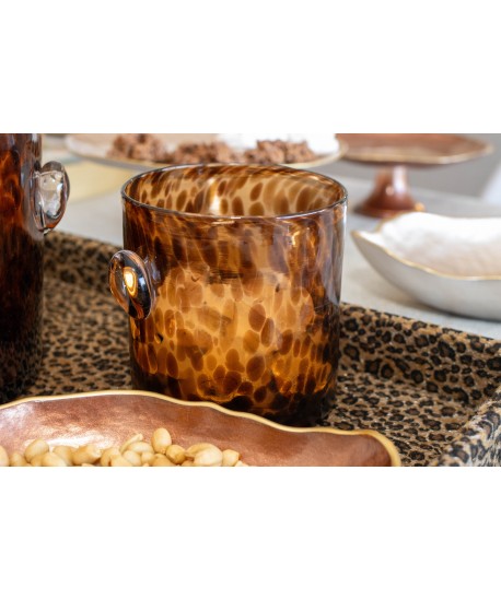 Seau à glaçons safari 12x12x12cm