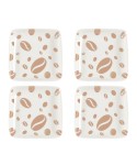 Coupelles grain de café - lot de 4