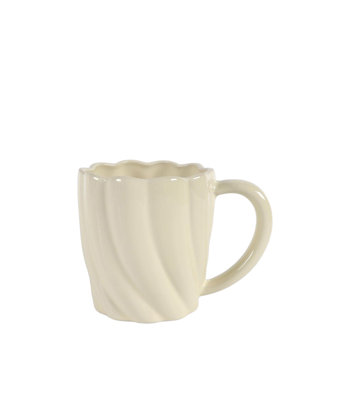 Ecru cloud mugs - set of 4