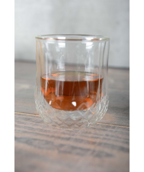 Verres double paroi whisky - lot de 2
