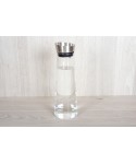 Glass pitcher with metal lid 1.2L