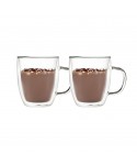 Mugs double paroi grande taille 480ml - lot de 2