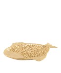 Coupe décorative poisson doré 32x26x2cm