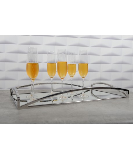 Set de 6 flutes à champagne tempo