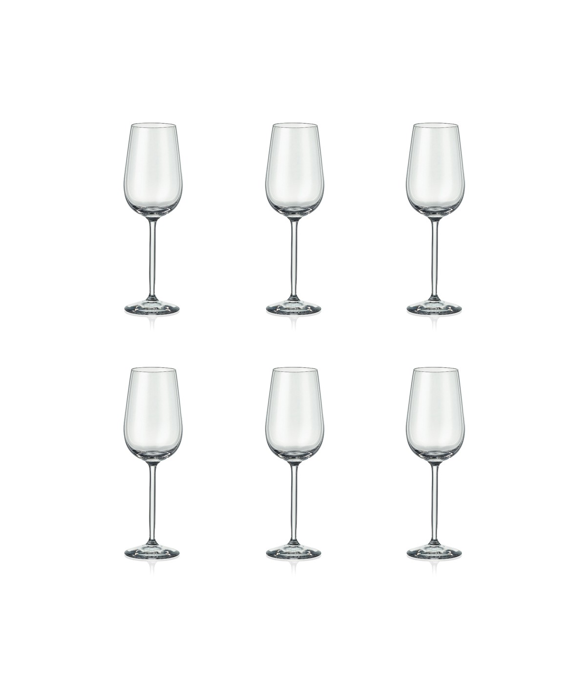 Flutes prosecco 150ml peony - lot de 6