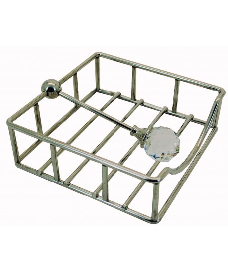 Porte-serviettes diamant 18cm