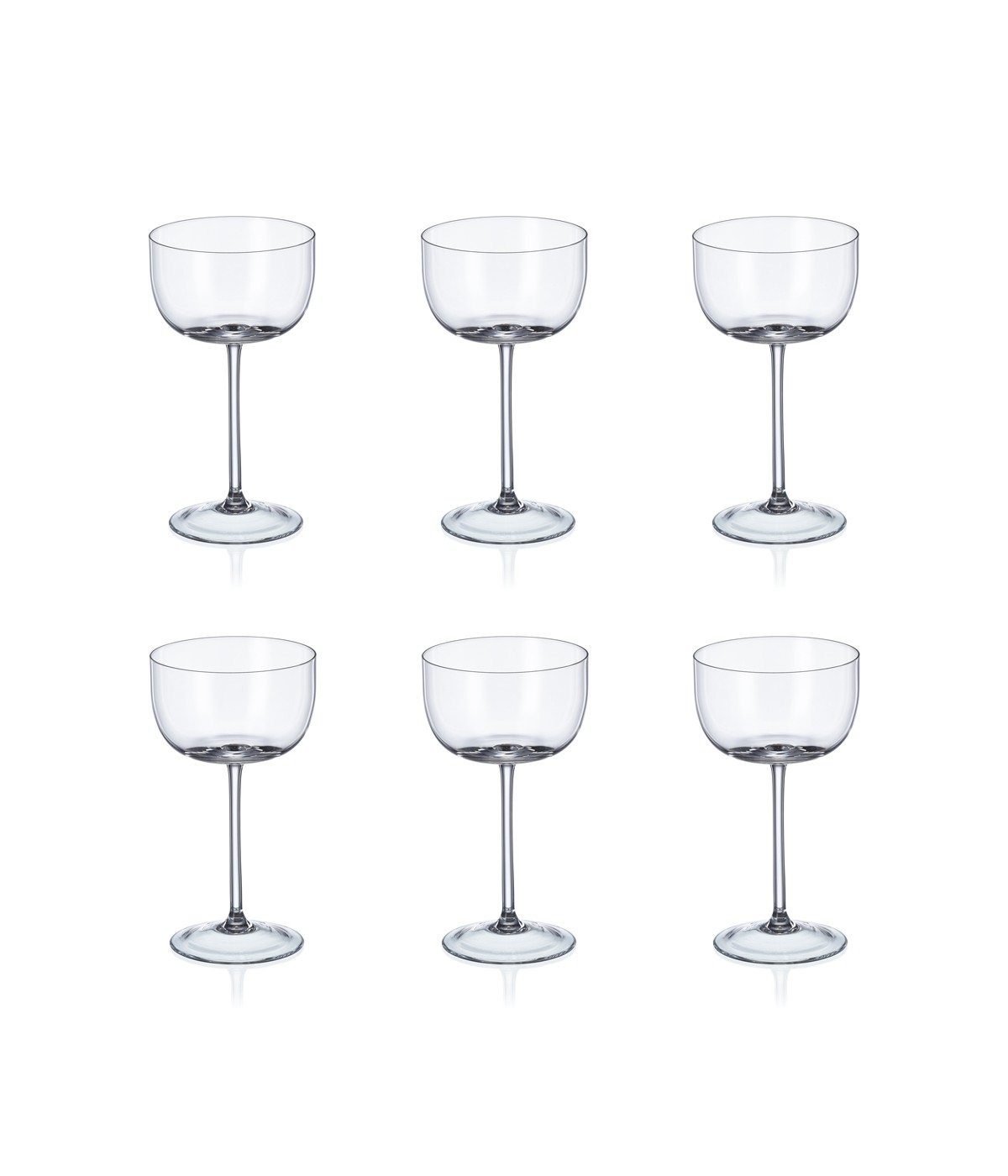 Coupettes à champagne 290ml uni boule - lot de 6