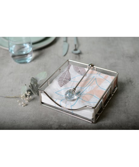 Porte-serviettes diamant 18cm