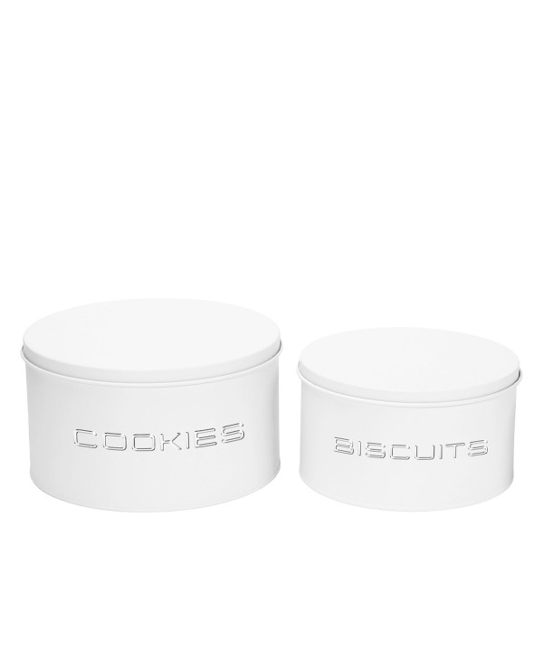 Boîtes à cookies et biscuits - lot de 2