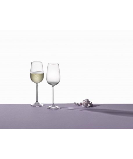 Flutes prosecco 150ml peony - lot de 6