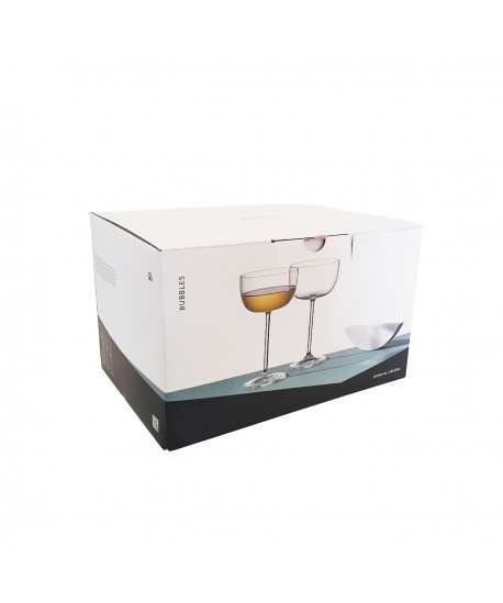 Coupettes à champagne 290ml uni boule - lot de 6