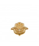 Main décorative dorée 9.7x11.3x0.5cm