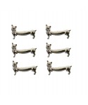 Porte-couteaux chat - lot de 6