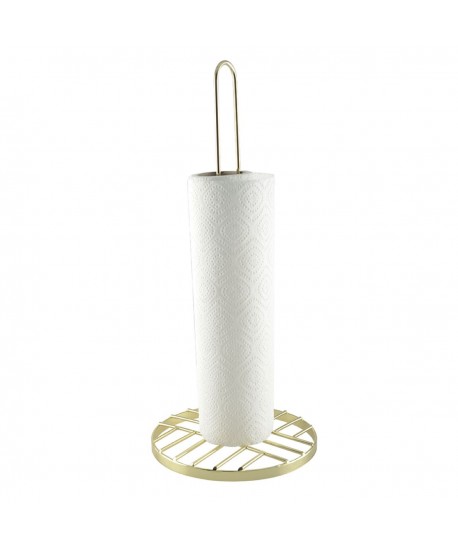 Gold paper towel holder