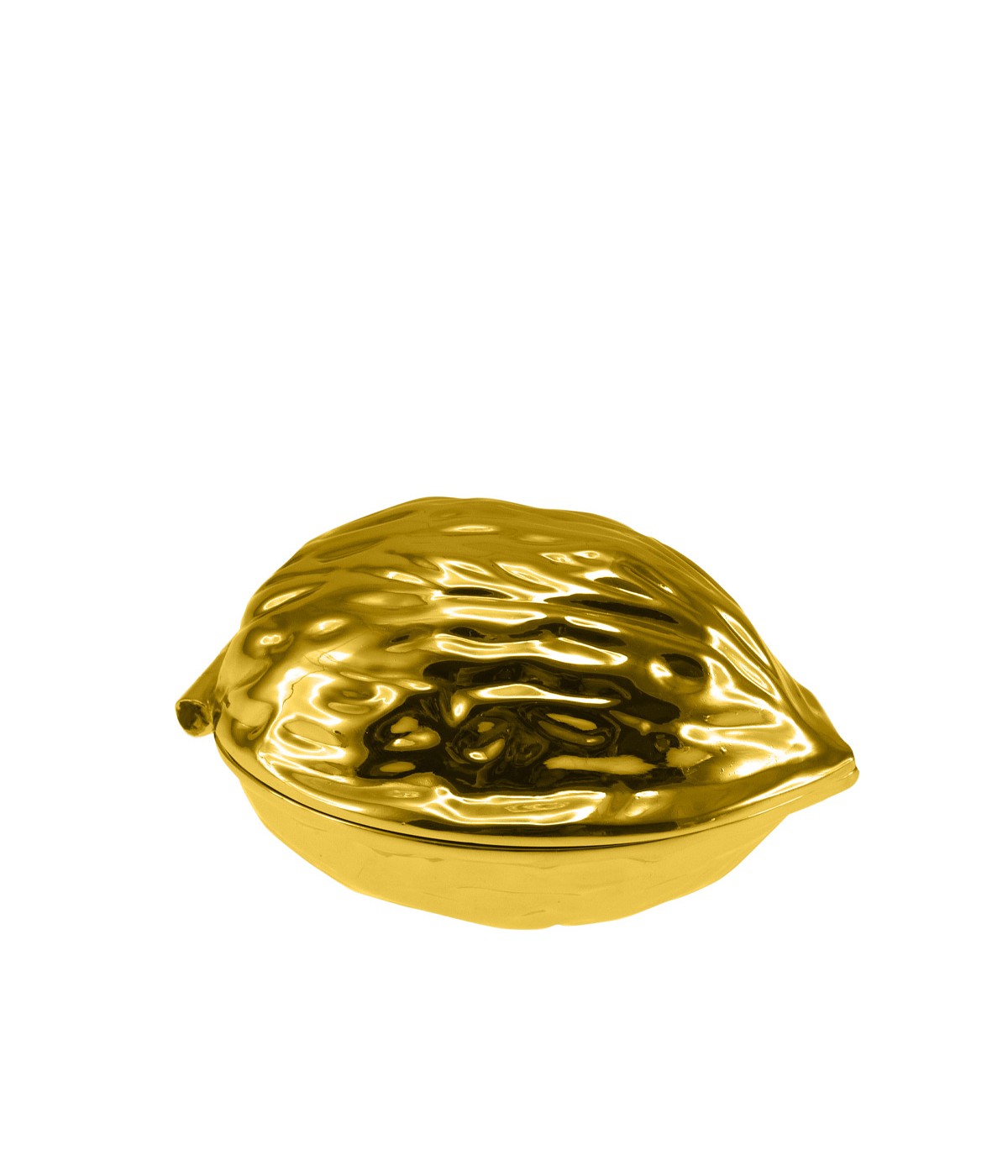 Casse-noix doré grand modèle 12x9x7.3cm