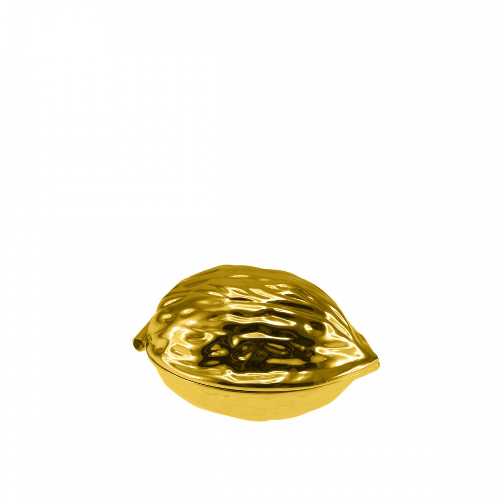 Golden nutcracker small model 9x6.5x5.5cm