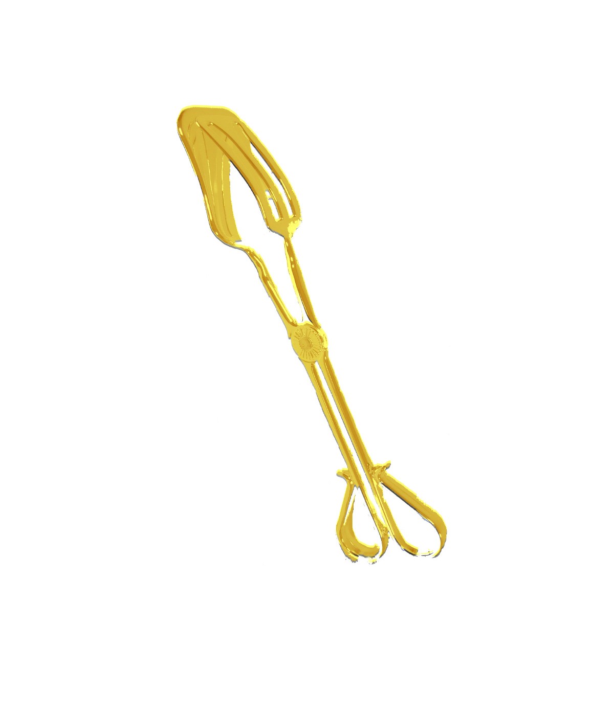 Pince à gâteaux doré 27cm