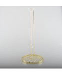 Gold paper towel holder