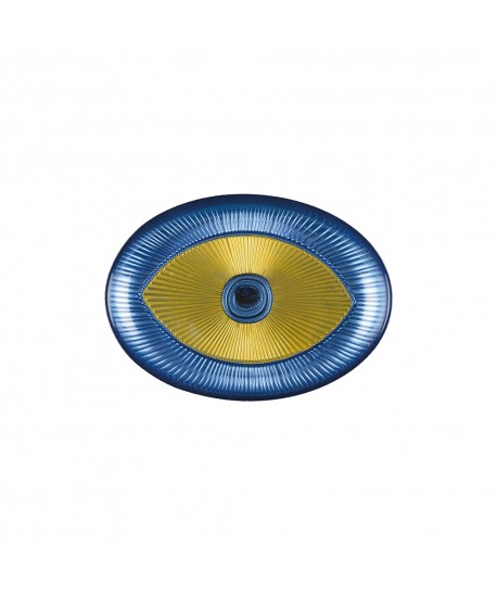 Coupelle ovale œil clair