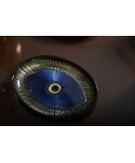 Coupelle ovale œil 22x15.5 cm foncé