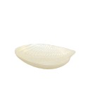 White pearl shell bowl 14x13x2.5cm