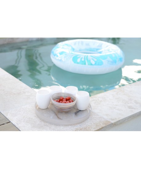 Bol en verre Sahara 15x15x8.5cm