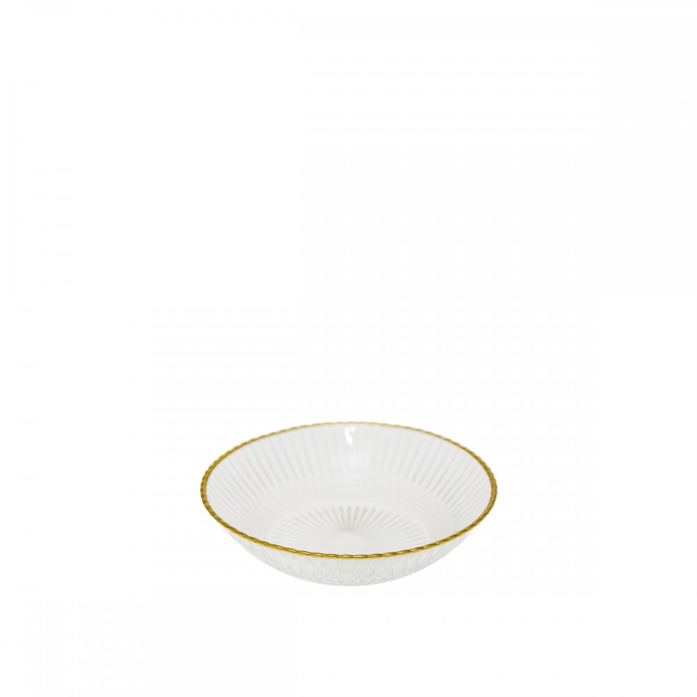 Goldline dish 13x13x3.5cm