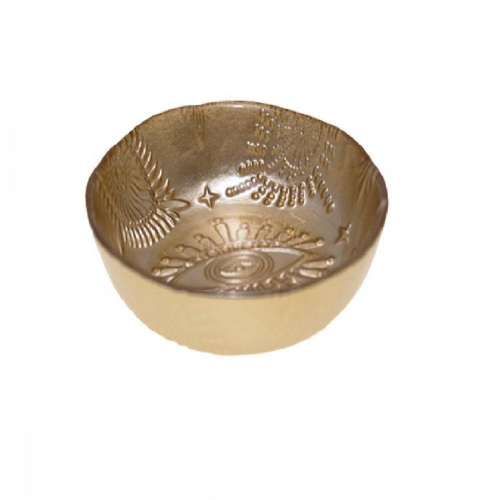 Gold eye cup 10x10x2cm