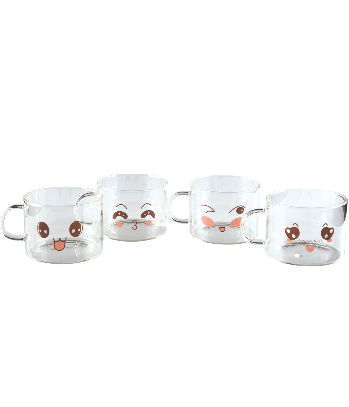 Mugs décors 500ml - lot de 4