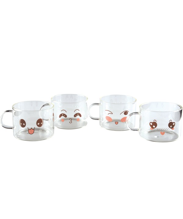 Mugs décors 500ml - lot de 4