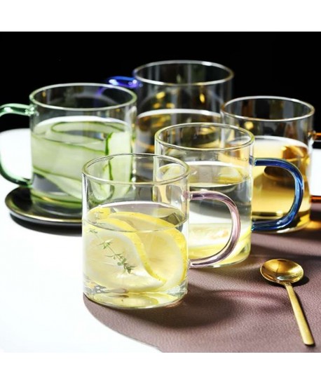 Mugs anses couleur 420ml - lot de 6