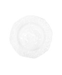 Transparent dinner plate 27cm