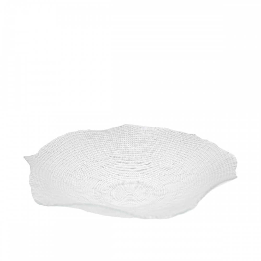 Clear wave bowl 36cm