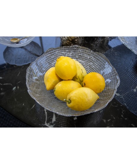 Saladier transparent 25cm