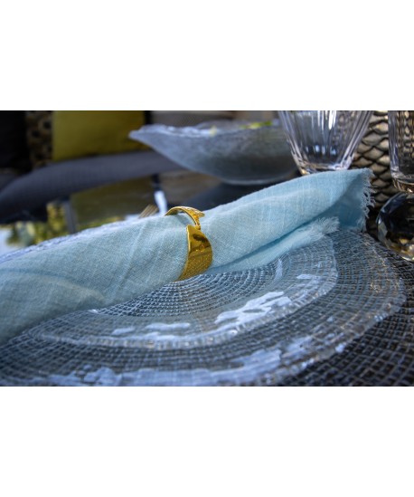 Transparent dessert plate 21cm