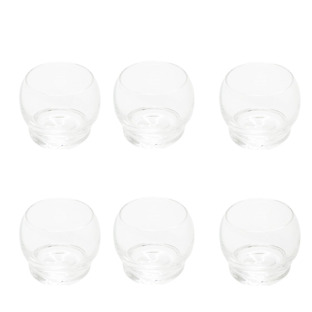Verres mini culbuto - lot de 6