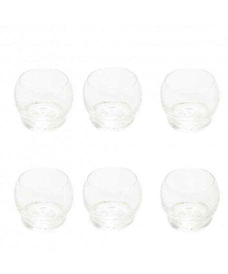 Verres mini culbuto - lot de 6