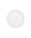 Assiette à dessert fleur blanche 25cm