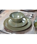 Green dinner plate 26.8cm