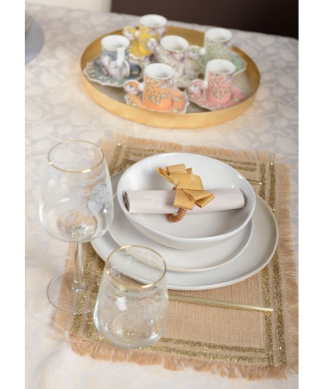 White soup plate 18.7cm