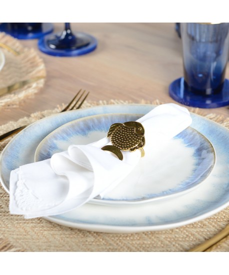 Light blue dessert plate 20cm