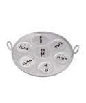 Silver Seder plate