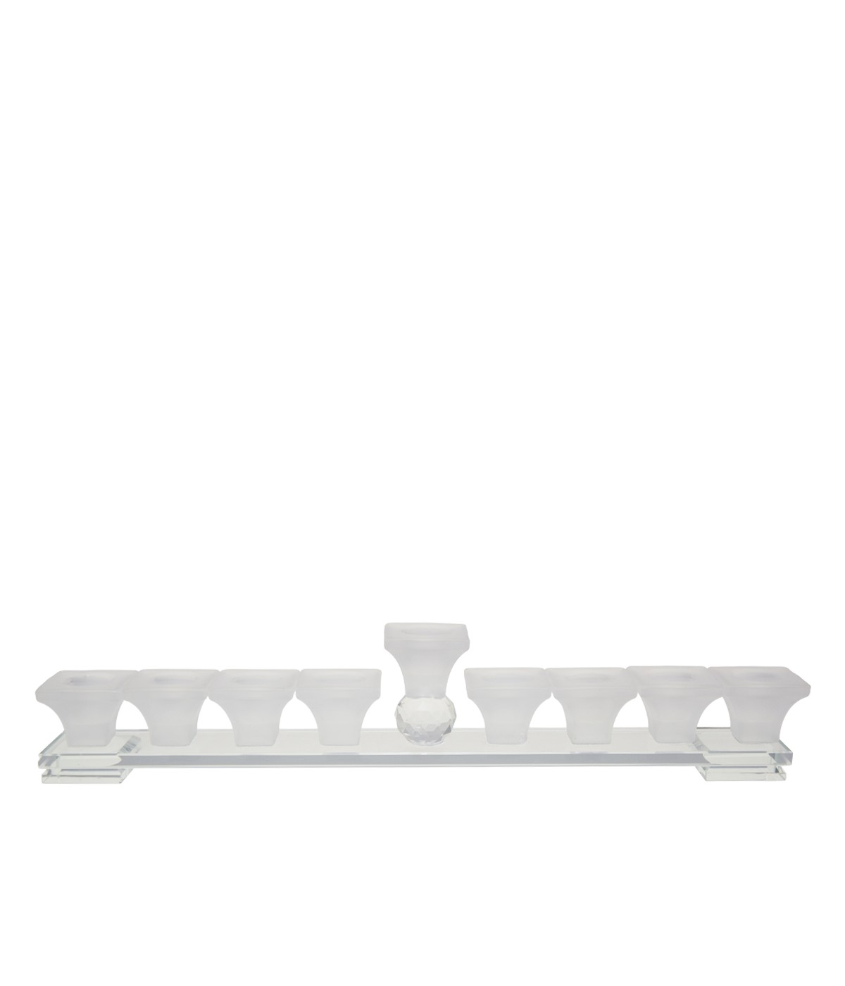 Menorah blanche 37x4x7cm