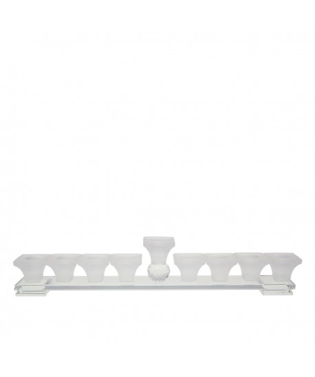 Menorah blanche 37x4x7cm