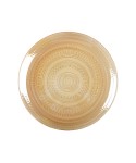 Dinner plate Caesar amber color