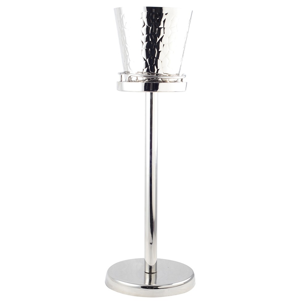 Seau a champagne sur pied 23x23x80cm